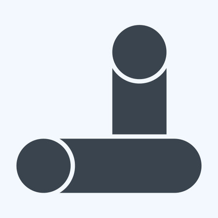 Icon Timber. related to Carpentry symbol. glyph style. simple design editable. simple illustrationのイラスト素材