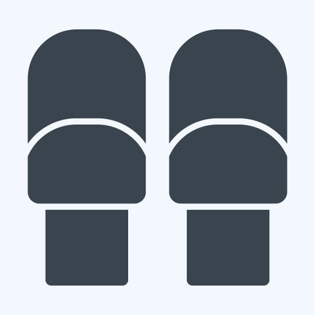 Icon Roll. related to Breakfast symbol. glyph style. simple design editable. simple illustrationのイラスト素材