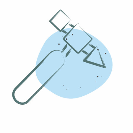 Icon Hammer. related to Welder Equipment symbol. Color Spot Style. simple design editable. simple illustrationのイラスト素材