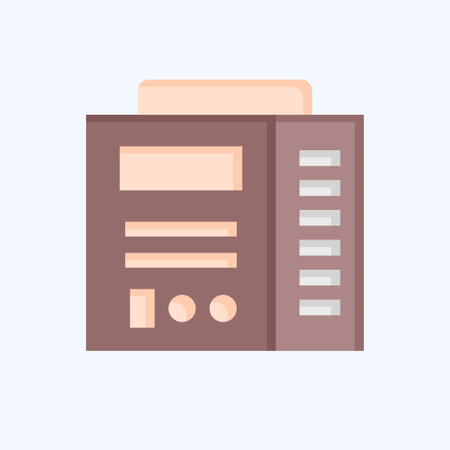 Icon Welding Machine. related to Welder Equipment symbol. flat style. simple design editable. simple illustrationのイラスト素材