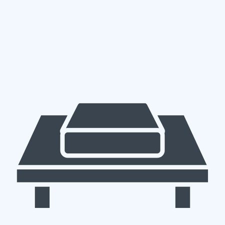 Icon Grilled Foods. related to Cooking symbol. glyph style. simple design editable. simple illustrationのイラスト素材