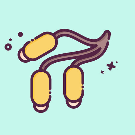 Icon Barberry. related to Herbs and Spices symbol. MBE style. simple design editable. simple illustration. simple illustrationのイラスト素材