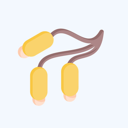 Icon Barberry. related to Herbs and Spices symbol. flat style. simple design editable. simple illustration. simple illustrationのイラスト素材