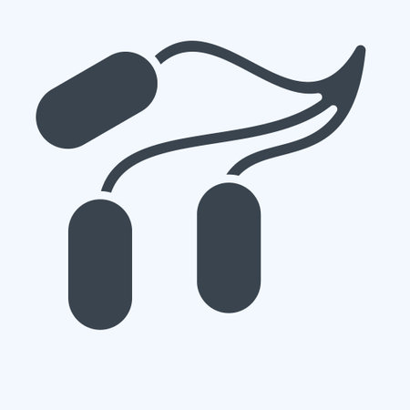 Icon Barberry. related to Herbs and Spices symbol. glyph style. simple design editable. simple illustration. simple illustrationのイラスト素材