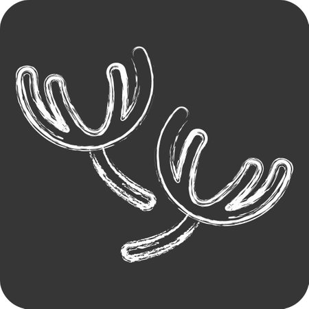 Icon Thyme. related to Herbs and Spices symbol. chalk Style. simple design editable. simple illustrationのイラスト素材