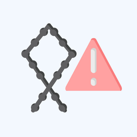 Icon Cysts. related to Hepatologist symbol. flat style. simple design editable. simple illustrationのイラスト素材