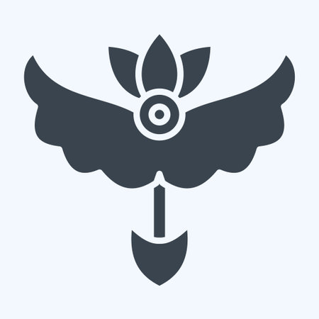 Icon Arrows. related to Hipster symbol. glyph style. simple design editable. simple illustrationのイラスト素材