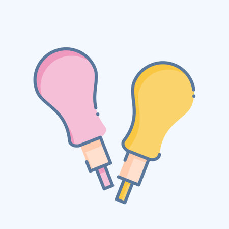 Icon AWL. related to Shoemaker symbol. doodle style. simple design editable. simple illustrationのイラスト素材