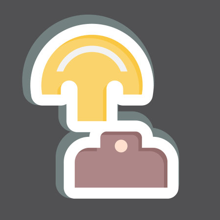 Sticker Pattern. related to Shoemaker symbol. simple design editable. simple illustrationのイラスト素材