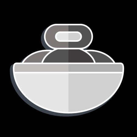 Icon Soybean. related to Vegan symbol. glossy style. simple design editable. simple illustrationのイラスト素材