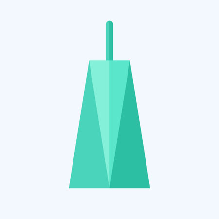 Icon Britam Tower. related to Kenya symbol. flat style. simple design editable. simple illustrationのイラスト素材