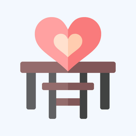 Icon Baby Chair. related to Kindergarten symbol. flat style. simple design editable. simple illustrationのイラスト素材