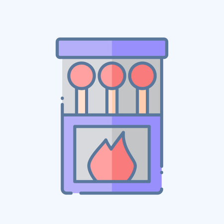 Icon Match. related to Picnic symbol. doodle style. simple design editable. simple illustrationのイラスト素材