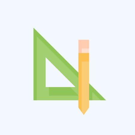 Icon Designer Tools. related to Creative Concept symbol. flat style. simple design editable. simple illustrationのイラスト素材
