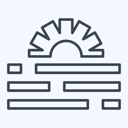 Icon Modification. related to Creative Concept symbol. line style. simple design editable. simple illustrationのイラスト素材