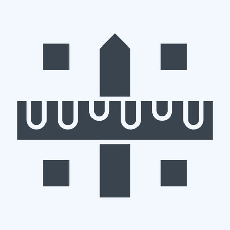 Icon Prototype. related to Creative Concept symbol. glyph style. simple design editable. simple illustrationのイラスト素材
