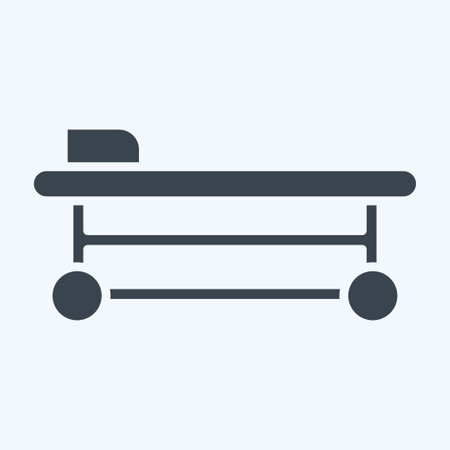Icon Operating Room. related to Medical symbol. glyph style. simple design editable. simple illustrationのイラスト素材