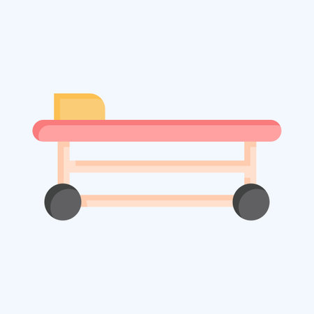 Icon Operating Room. related to Medical symbol. flat style. simple design editable. simple illustrationのイラスト素材