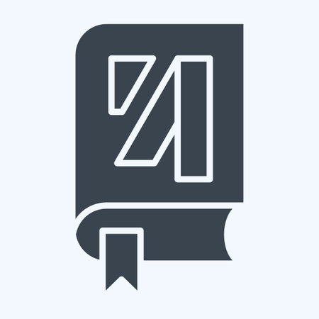 Icon Library. related to Post Office symbol. glyph style. simple design editable. simple illustrationのイラスト素材