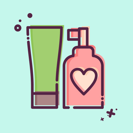 Icon Cream. related to Milk and Drink symbol. MBE style. simple design editable. simple illustrationのイラスト素材