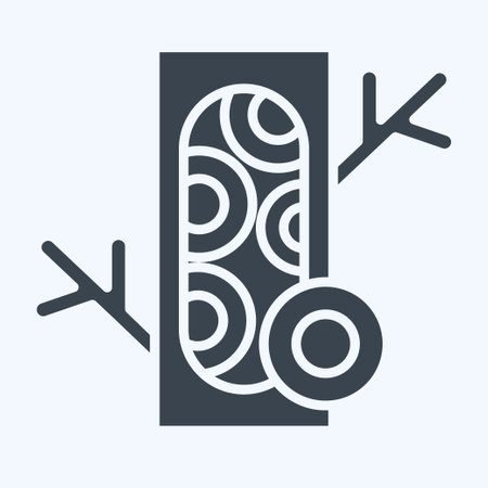 Icon Blood Cell. related to Human Organ symbol. glyph style. simple design editable. simple illustrationのイラスト素材