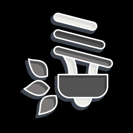 Icon Icon Green Energy. related to Ecology symbol. glossy style. simple design editable. simple illustrationのイラスト素材