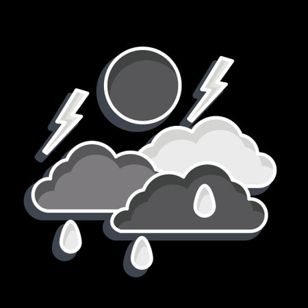 Icon Weather. related to Leisure and Travel symbol. glossy style. simple design illustration.