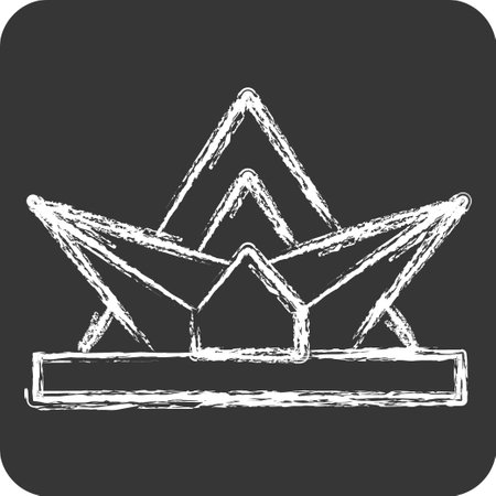 Icon Memorial. related to South Africa symbol. chalk Style. simple design illustrationのイラスト素材