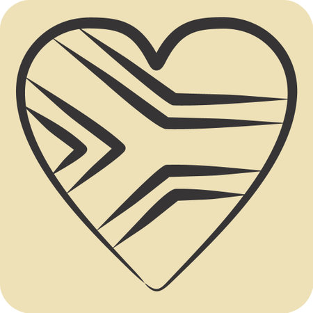 Icon South Africa. related to South Africa symbol. hand drawn style. simple design illustrationのイラスト素材