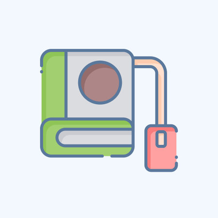 Icon Online Buy Book. related to Learning symbol. doodle style. simple design illustrationのイラスト素材