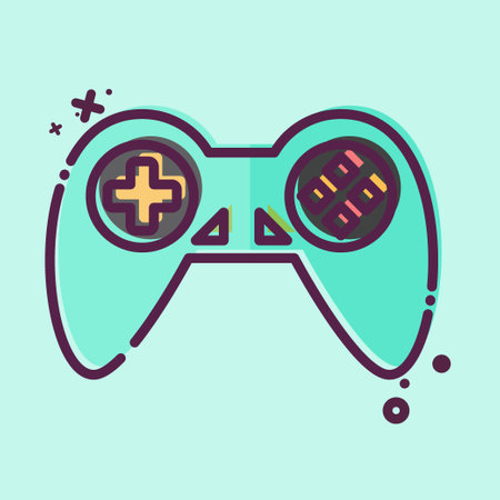 Icon Games. related to Entertainment symbol. MBE style. simple design illustration