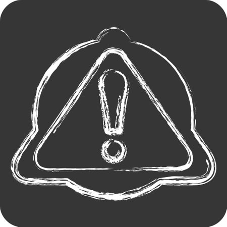 Icon Symbols. related to Photos and Illustrations symbol. chalk Style. simple design illustrationのイラスト素材