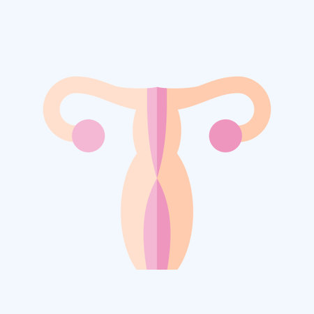 Icon Gynecology. related to Medical Specialties symbol. flat style. simple design illustrationのイラスト素材
