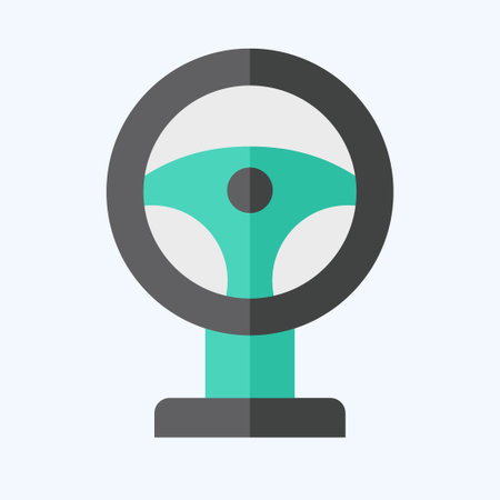 Icon Racing. related to Online Game symbol. flat style. simple design illustrationのイラスト素材