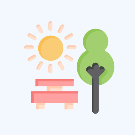 Icon Park. related to Navigation symbol. flat style. simple design illustrationのイラスト素材