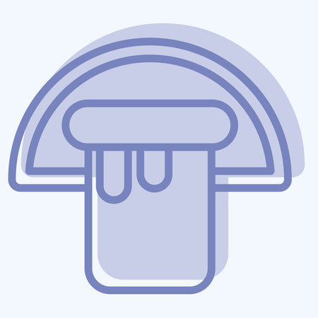 Icon Bucket. related to Hygiene symbol. two tone style. simple design illustrationのイラスト素材