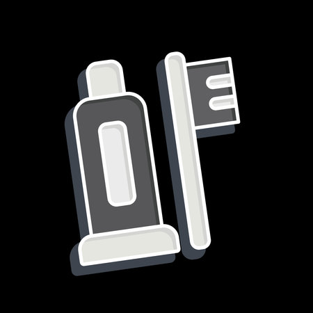 Icon Personal hygiene. related to Hygiene symbol. glossy style. simple design illustrationのイラスト素材