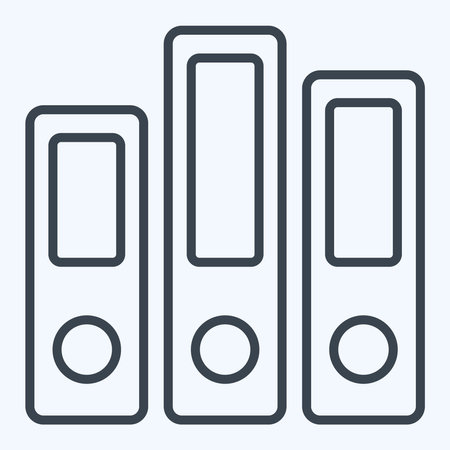 Icon Archive. related to Book symbol. line style. simple design illustrationのイラスト素材