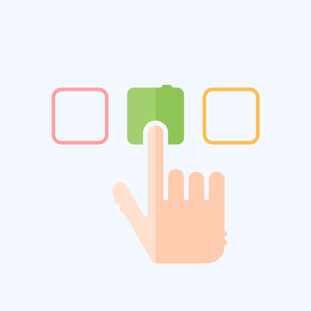 Icon Select. related to Choice symbol. doodle style. simple illustration