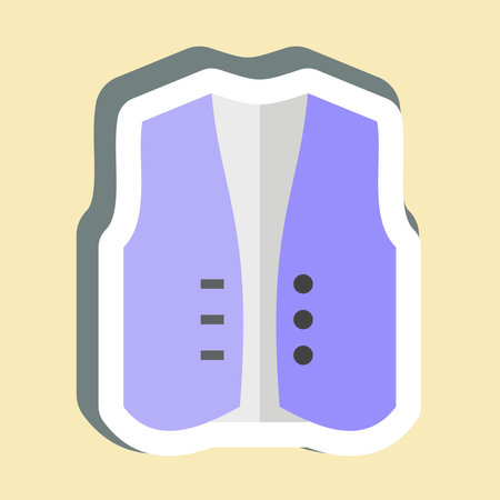 Sticker West Coart. related to Fashion symbol. simple design editableのイラスト素材