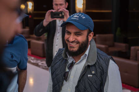 Photo of the SARAJEVO, BOSNIA AND HERZEGOVINA - MAY 13, 2017: Shaikh Mishary Rashid Al Afasy first visit to Bosnia and Herzegovina. Editorial photo.のeditorial素材