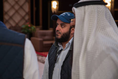 Photo of the SARAJEVO, BOSNIA AND HERZEGOVINA - MAY 13, 2017: Shaikh Mishary Rashid Al Afasy first visit to Bosnia and Herzegovina. Editorial photo.のeditorial素材