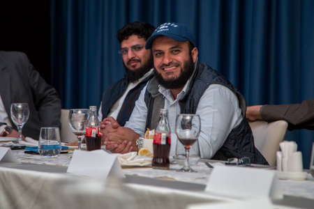 Photo of the SARAJEVO, BOSNIA AND HERZEGOVINA - MAY 13, 2017: Shaikh Mishary Rashid Al Afasy first visit to Bosnia and Herzegovina. Editorial photo.のeditorial素材