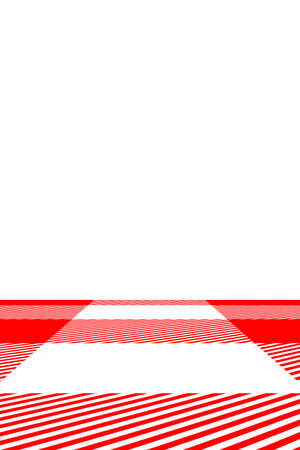 Red Gingham pattern. Texture from rhombus/squares for - plaid, tablecloths, clothes, shirts, dresses, paper, bedding, blankets, quilts and other textile products. Vector illustration.のイラスト素材