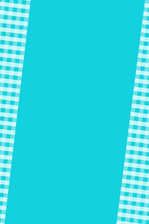 Blue Gingham pattern. Texture from rhombus/squares for - plaid, tablecloths, clothes, shirts, dresses, paper, bedding, blankets, quilts and other textile products. Vector illustration.のイラスト素材