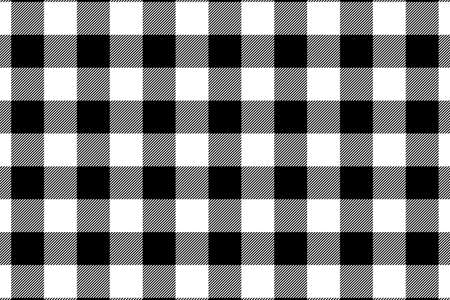 Black Gingham pattern. Texture from rhombus/squares for - plaid, tablecloths, clothes, shirts,...