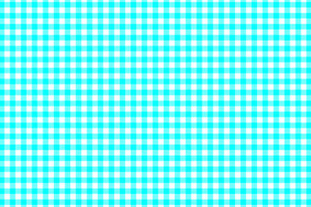 Aqua Gingham seamless pattern. Texture from rhombus/squares for - plaid, tablecloths, clothes,...