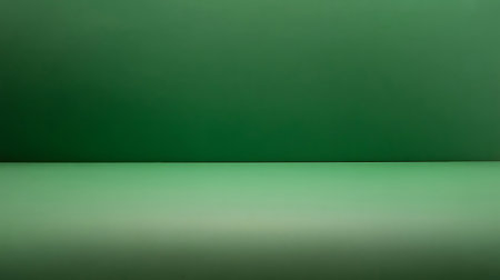 A simple background with two shades of green separated by a straight lineの素材