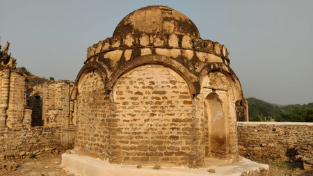 Historic Sultan Muqarab Khan shrine near Islamabad region, October 29 2025 Islamabad Pakistanのeditorial素材