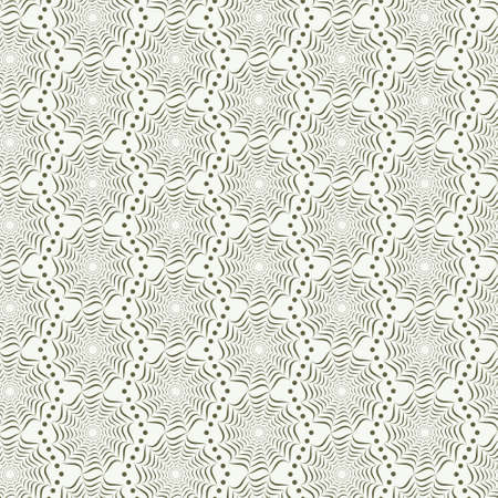 Seamless spider web pattern green on whiteのイラスト素材